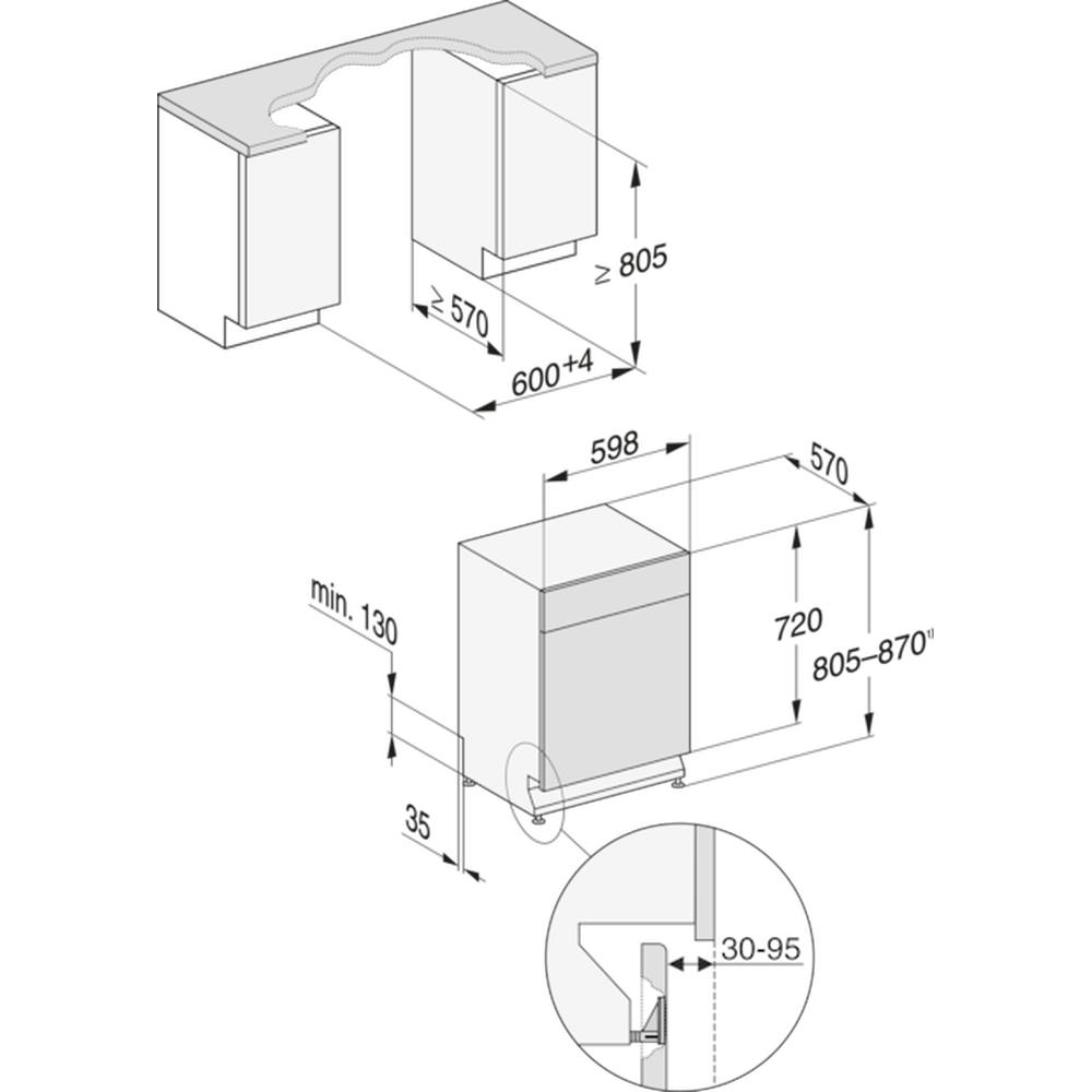 Elektrohaus - G und MIELE Unterbau-Geschirrspüler | 7200 Hausgeräte Elektrogeräte Zimmerly SCU