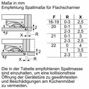 Bosch Serie 6 KIR31ADD1 165 l Einbaukühlschrank EEK: D 77 kWh Jahr