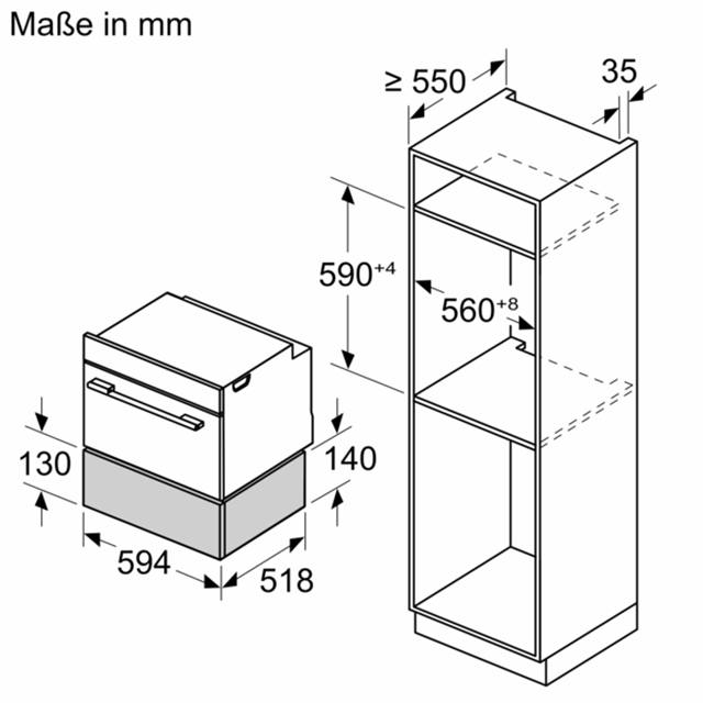 SIEMENS BI710E1B1 iQ700, Zubehörschublade, 60 x 14 cm - Hausgeräte und  Elektrogeräte | Elektrohaus Zimmerly