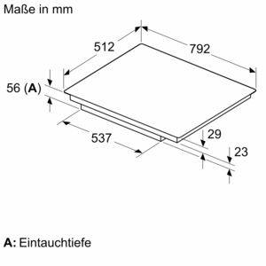 SIEMENS EX801HVC1E iQ700, Induktionskochfeld, 80 cm, Schwarz, flächenbündig  (integriert) - Hausgeräte und Elektrogeräte | Elektrohaus Zimmerly