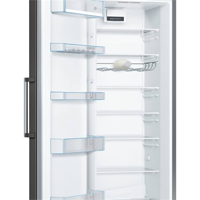 BOSCH KSV36VXEP Serie 4, Freistehender Kühlschrank, 186 x 60 cm, Edelstahl  schwarz - Hausgeräte und Elektrogeräte | Elektrohaus Zimmerly